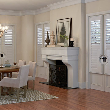 Shutters for Dining Room French Doors