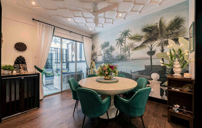 Houzz Tour: A Silk Road-Inspired Design for an Inter-Terrace Home