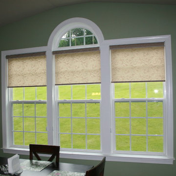 Simple Solutions in Window Treatments -custom Roller shades
