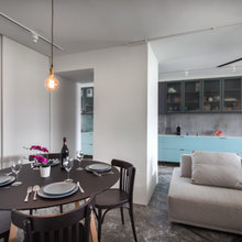Houzz Tour: Decades-Old Flat is Reconfigured for Two Generations