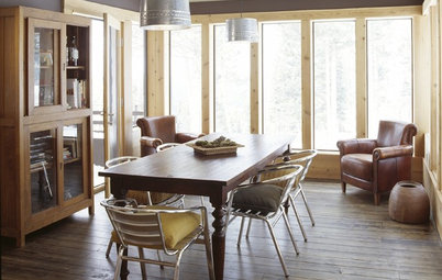 Unconventional Dining Room Seating