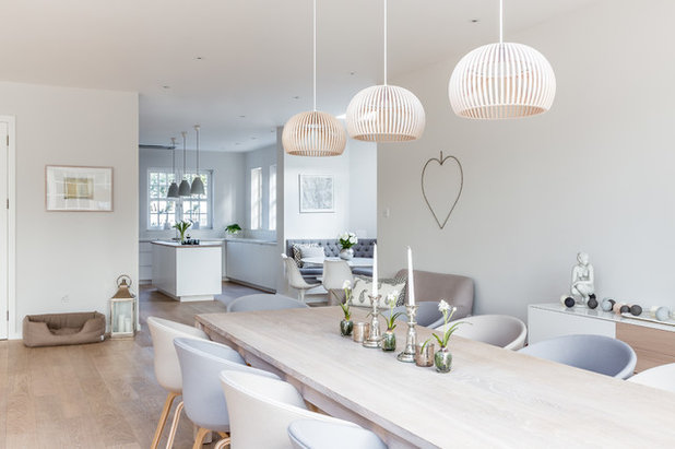 Scandinavian Dining Room by Sola Kitchens