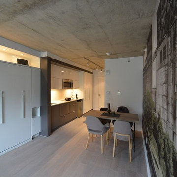 Small loft design in Montreal