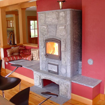 Soapstone Fireplace