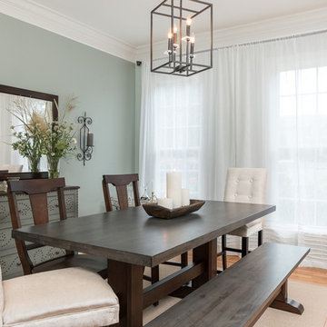 Soft, Simple & Sophisticated Living/Dining room Design