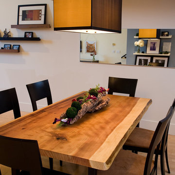 SOMA Loft- Dining Room by Kimball Starr Interior Design