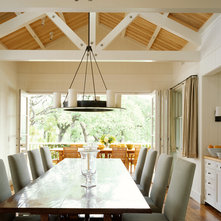 Farmhouse Dining Room by Walker Warner Architects