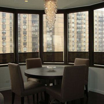 Sophisticated Midtown Modern Dining Room