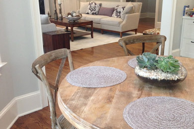 Inspiration for a timeless dining room remodel in Atlanta