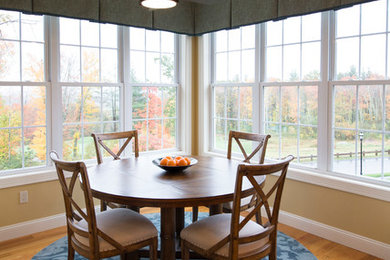Example of a large classic dining room design in Boston