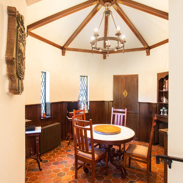 Spanish Mission Residence, historic renovation