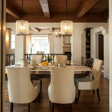 Spanish White Mediterranean Dining room