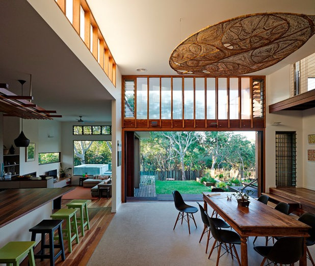 Contemporary Dining Room by Bark Design Architects