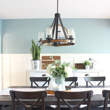 Springfield Industrial Farmhouse Dining Room