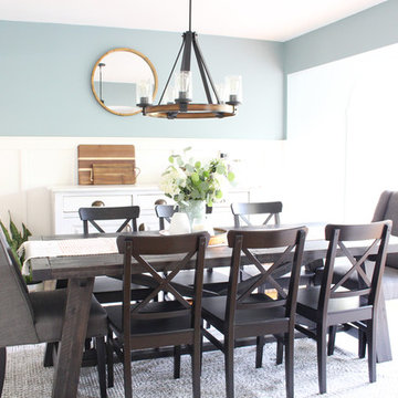 Springfield Industrial Farmhouse Dining Room