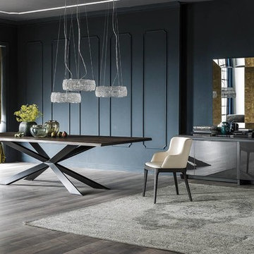 Spyder Wood Dining Table by Cattelan Italia