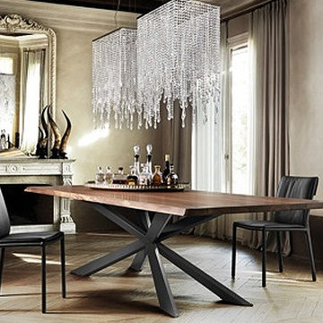 Spyder Wood Dining Table by Cattelan Italia