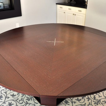 Square to Round Dining Room Table