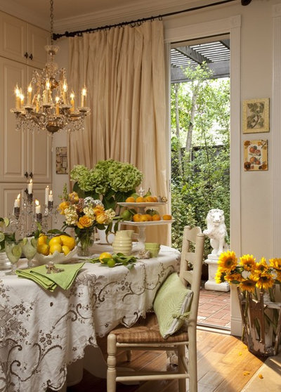 Shabby-chic Style Dining Room by Stacey Costello Design