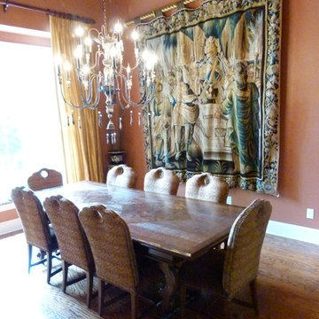 Staged Formal Dining room