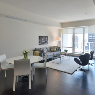 Staged to Sell : Open-Plan Contemporary Luxury Condominium