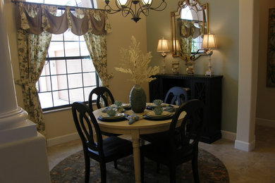 Example of a trendy dining room design in Orlando