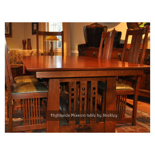 Stickley mission 2024 dining table