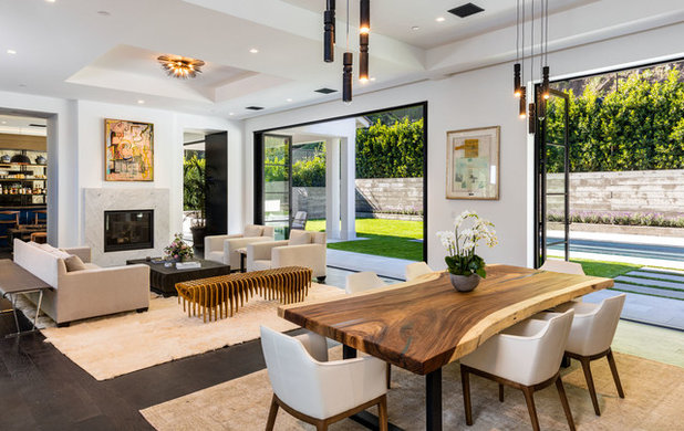 Contemporary Dining Room by Kym Rodger Design