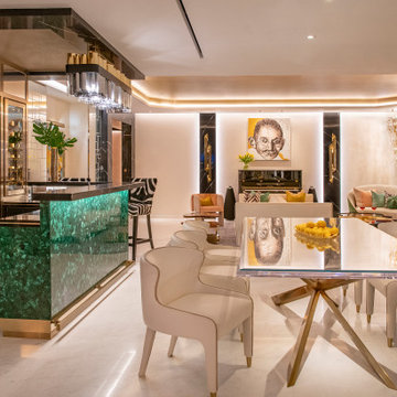 Stunning Open Plan Dining Room Design