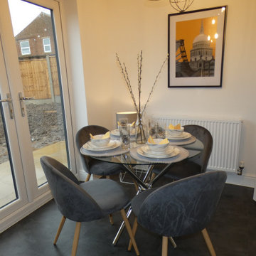 Stylish 3 bed new built semi detached Show Home