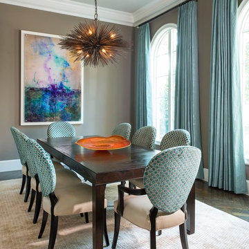 Stylish Comfort: Dining Room