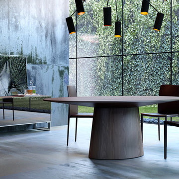 Sullivan Contemporary Dining Table by ModLoft