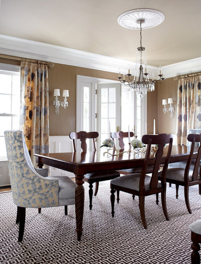 Traditional Dining Room by Jules Duffy Designs