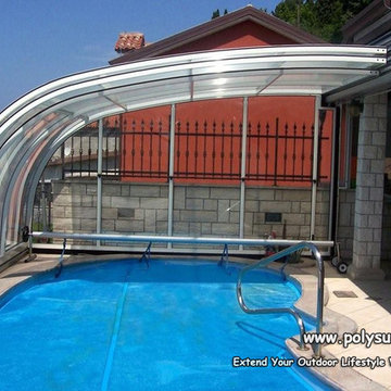 SUN LIFE Outdoor DIY Sunroom Spa Pool Cover