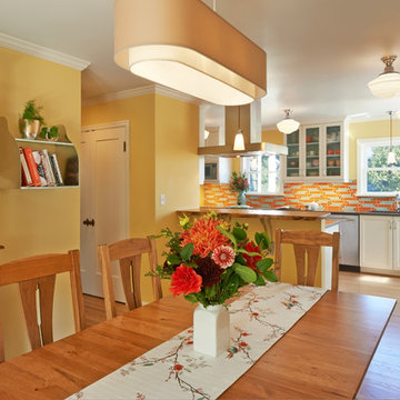 Sunny Mt Tabor Kitchen, Living, Dining