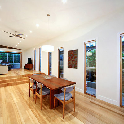 Trendy great room photo in Melbourne