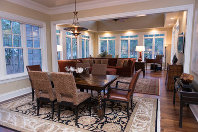 Inspiration for a transitional dining room remodel in Wilmington
