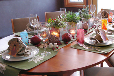 Thanksgiving Holiday Dining Table