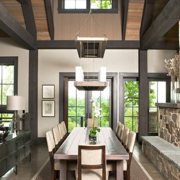 Dining room + architectural details