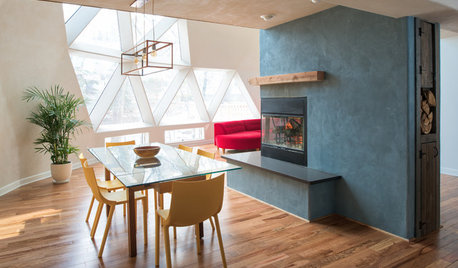 Houzz Tour: Light, Color and Playfulness Under the Dome