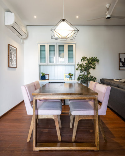 Contemporary Dining Room by Sunita Yogesh Studio