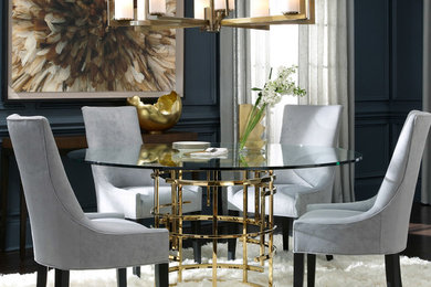 The Jules dining table from Mitchell Gold & Bob Williams available in store