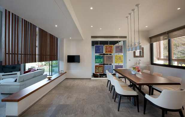 Contemporary Dining Room by Sunil Patil And Associates