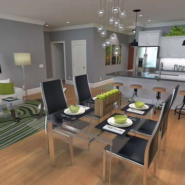 The Reserve on the Erie Canal--Loft Condos-Small Condo - Dining Area