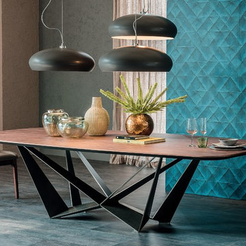 The Skorpio Wood Dining Table by Cattelan Italia