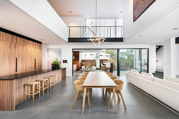 Contemporary Dining Room by Austurban Homes