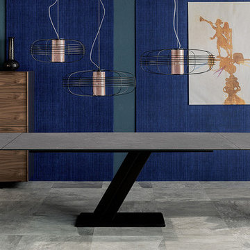 The Zeus Keramik Drive Dining Table by Cattelan Italia
