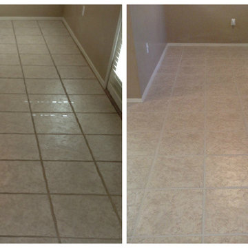 Tile Cleaning & Grout Color Seal