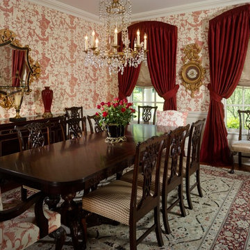 toile dining room