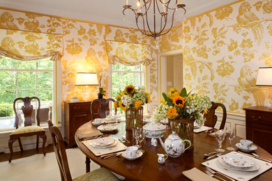 Toile Formal Dining Room